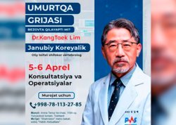Koreyalik Professor Dr. Kang Taek Lim ProfMedService klinikasida!